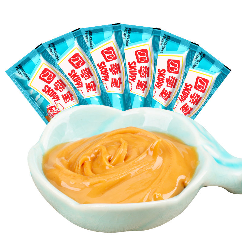 四季宝柔柔滑花生酱18g便携小袋袋装早餐伴侣酱类调料