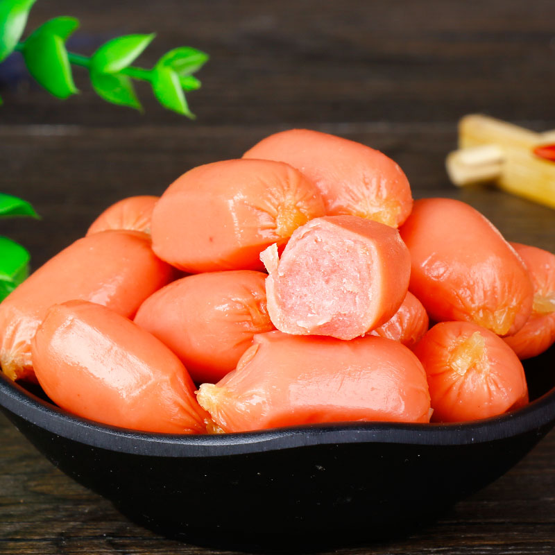 双汇台式香肠台湾风味热狗38g香辣即食烤肠包装即食肠类