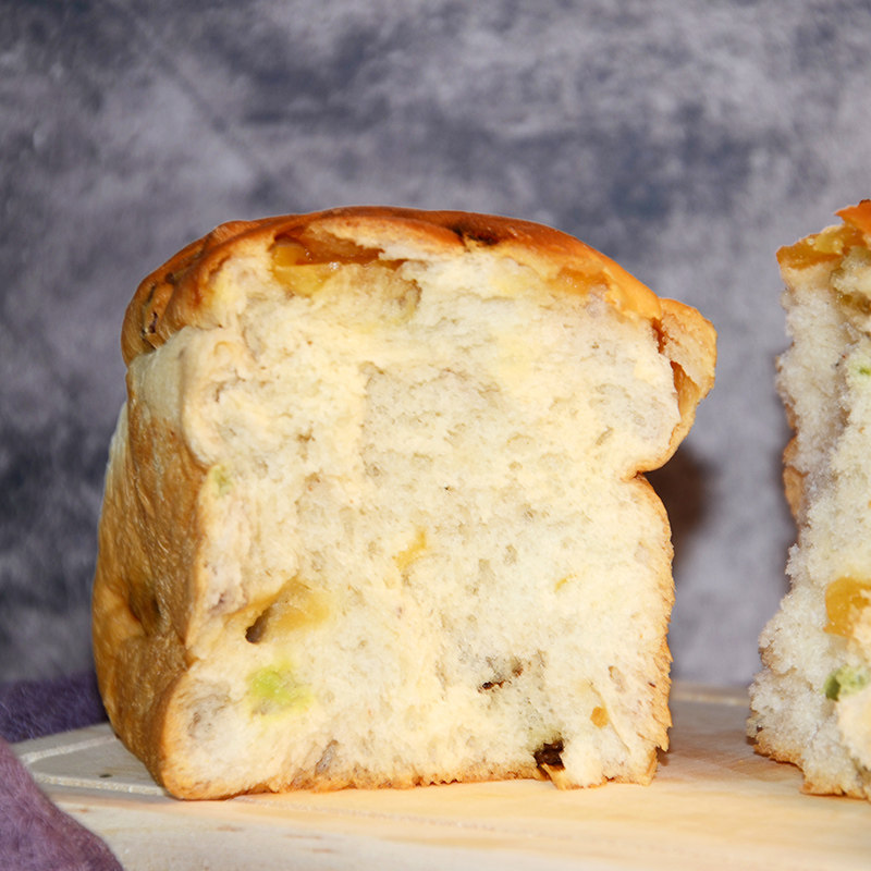 义利蜡纸果子面包245g4个营养早餐食品手撕传统西式糕点