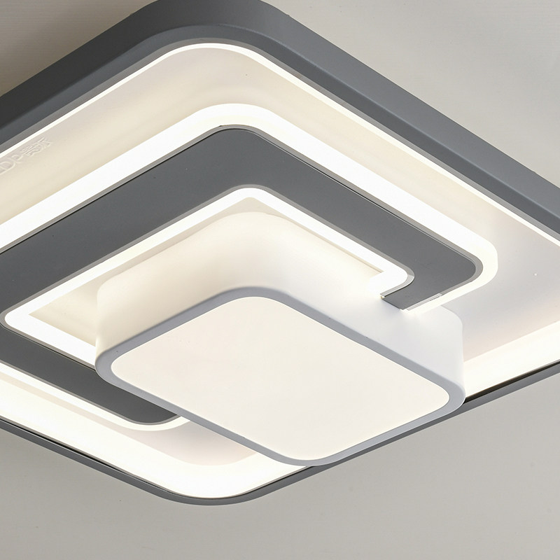 贵派两厅三室亚克力灯晧照明卧室客厅现代吸顶灯客厅吸顶灯