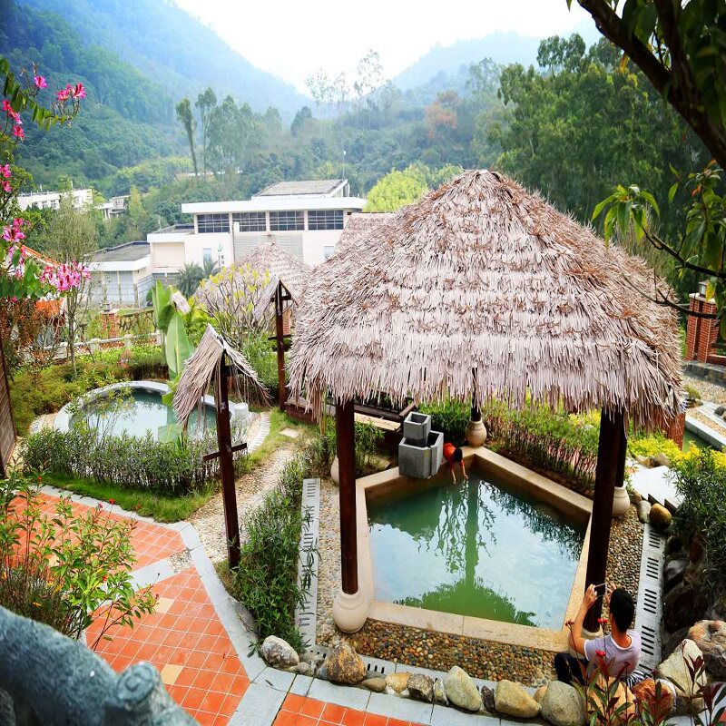 漳州东南花都温泉酒店 双人室外温泉票 自助早餐