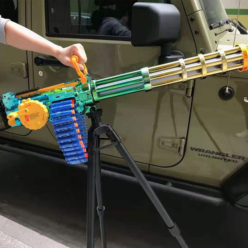 电动加特林软弹仿真手枪热火大菠萝98k儿童男孩电动玩具枪