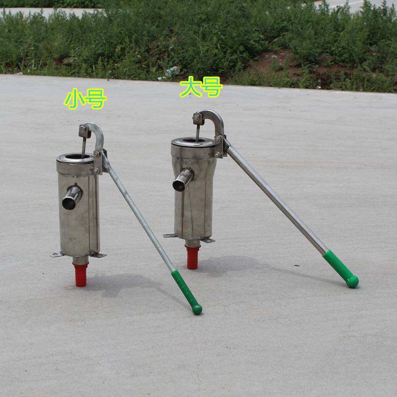 水井不锈钢手动洋井头手压摇水器吸水器井头抽水泵