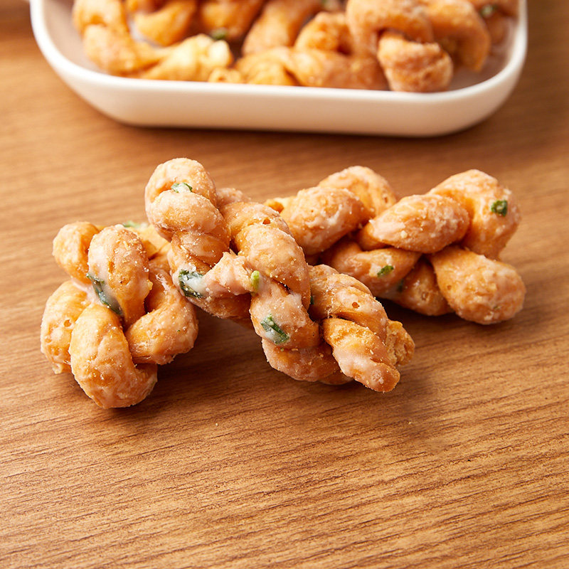 聚宝宝都温州麻花300g手工糕点白糖稻谷传统传统中式糕点