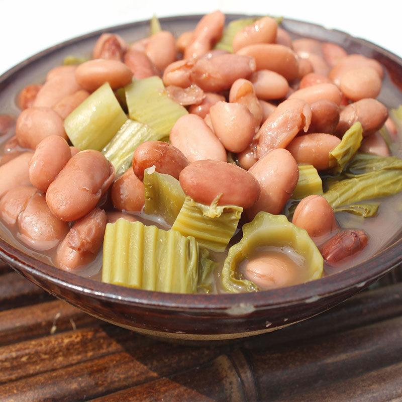 酸菜贵州特产花豆2斤农家自种本地腰豆贵阳红豆