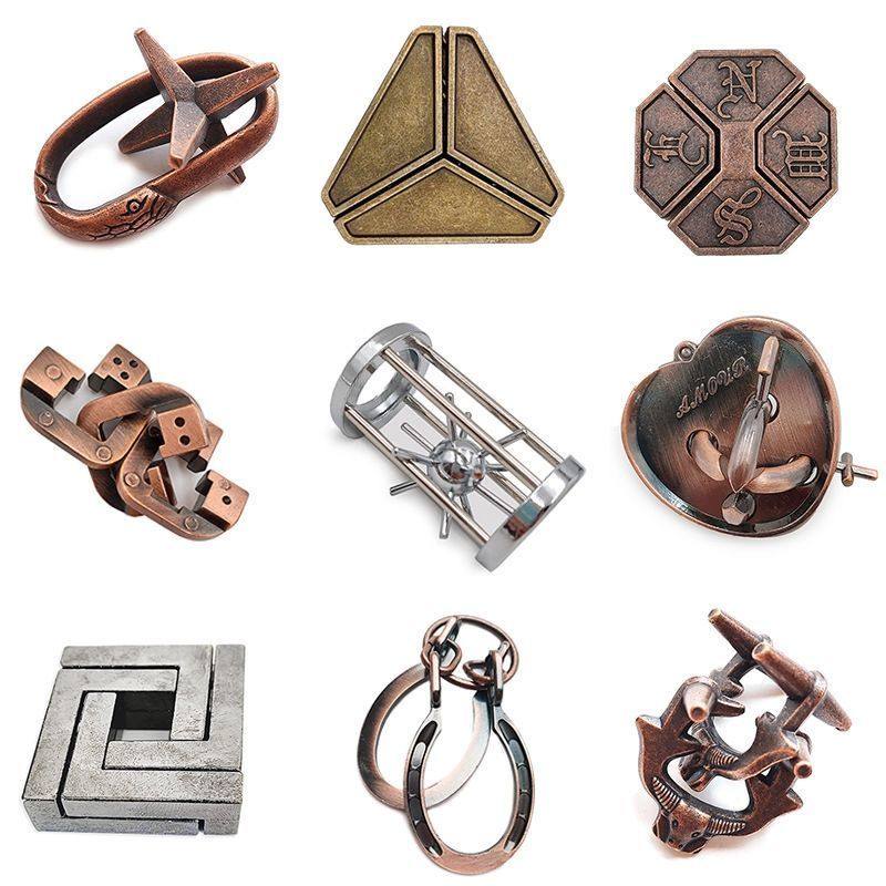 解密puzzlegm秘密基地同款孔明锁岁以上十级难度解锁