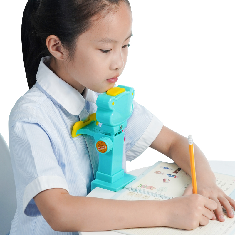 儿童写字姿势矫正器小学生防近视坐姿纠正器视力保护器防驼背书写矫正架写字架提醒器写作业神器保护架防低头 - 图1