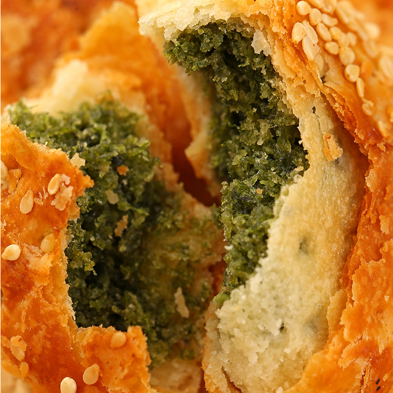 浙江台州临海特产紫阳九九海苔饼现做现卖独立其他食品