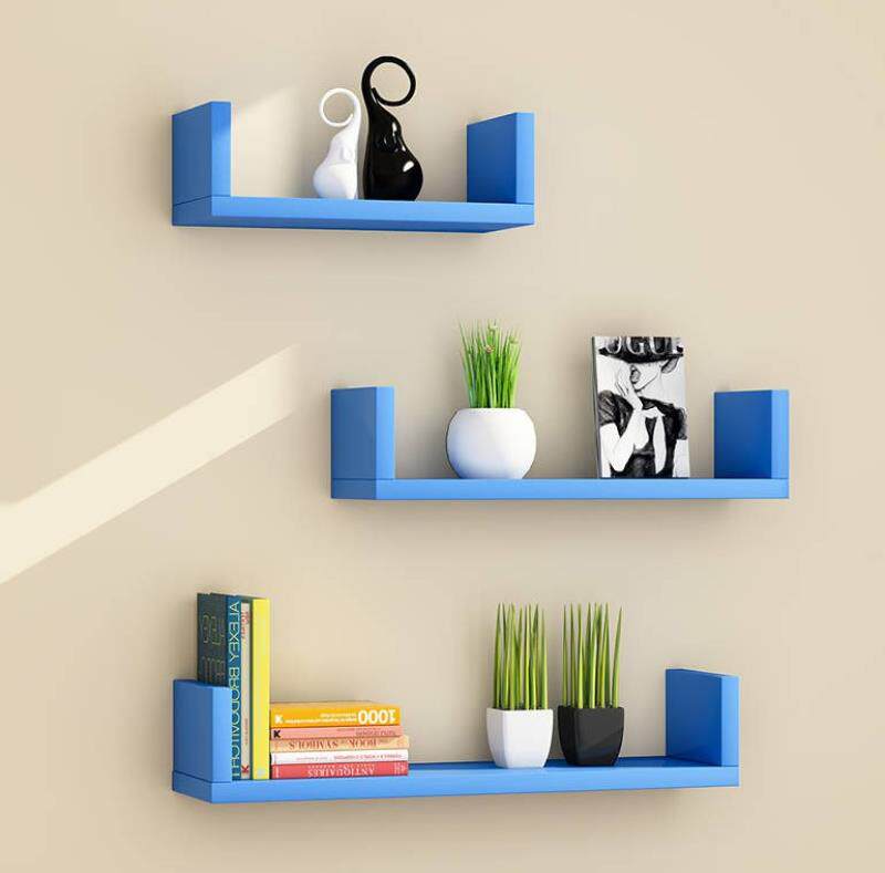 壁柜吊脚娃娃托板墙上书架隔板置物架发廊美容院产品搁板