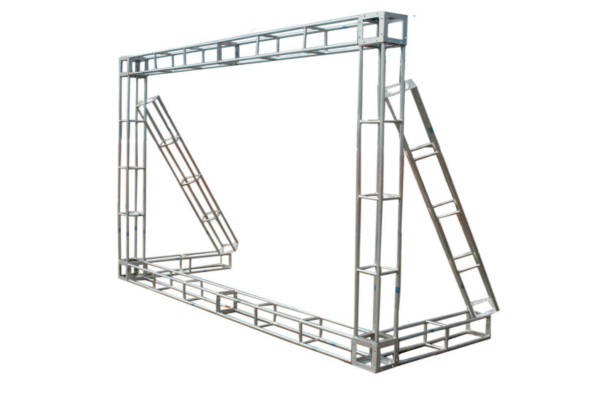 桁架广州舞台婚庆签到方管广告背景支架租赁婚庆展台