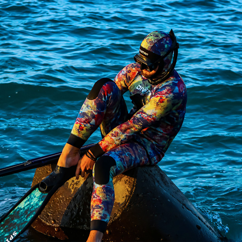 2022专业潜水服渔猎专用加厚3mm57毫米防寒保暖潜水服