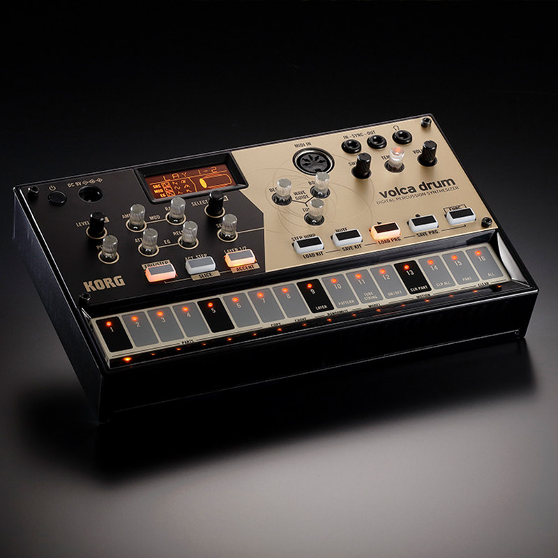 korgvolcadrum数字鼓机打击合成器音序器电子合成器