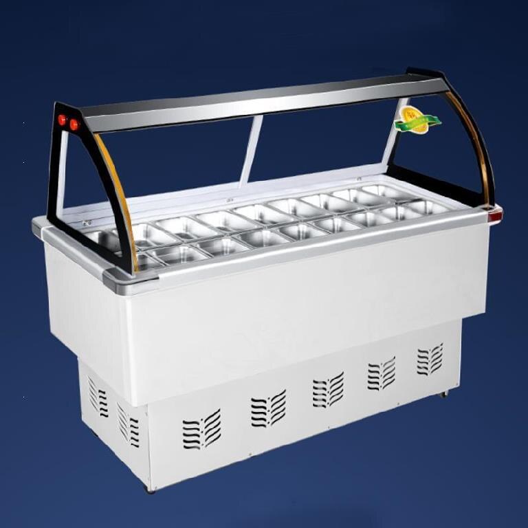 展示柜水果摆摊摊车推车大容量冷藏保鲜冰柜商用展示柜