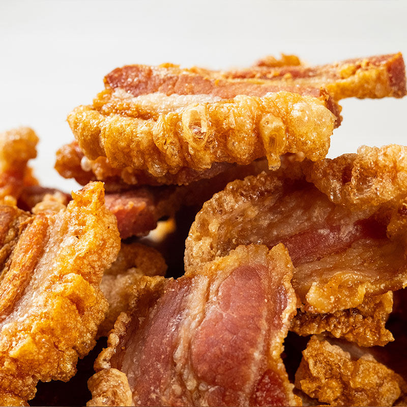 云南熏肉烟熏腊肉真空300克烤香特产油炸五花猪肉类