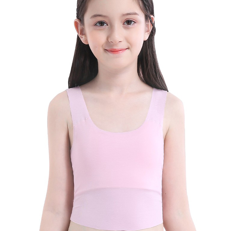 女童内衣无痕内穿发育期912岁儿童内衣小背心女孩薄款吊带小学生