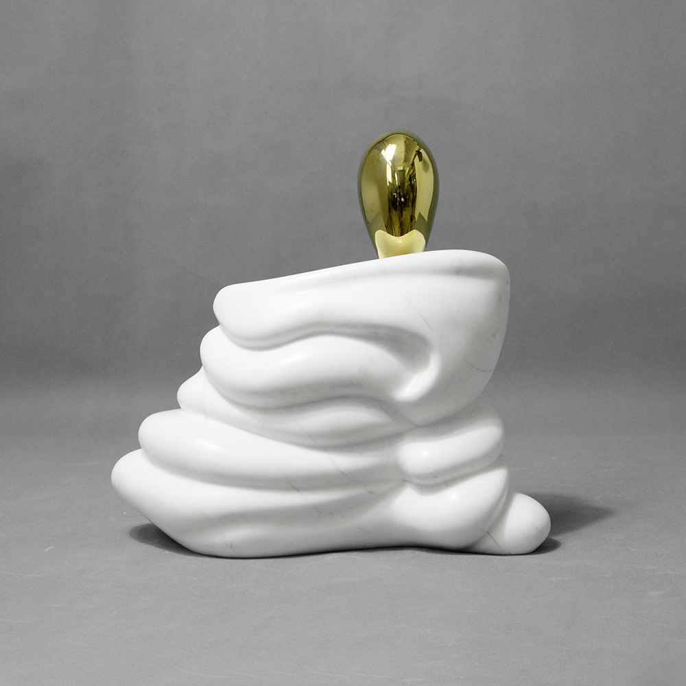 客厅雕塑雕塑家家居家居装饰装饰品北欧现代简约创意石雕装饰摆件