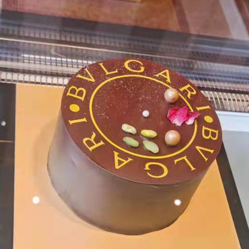 精品bvlgari酒店宝格丽蛋糕巧克力生日蛋糕ilcioccolato国内传统西式