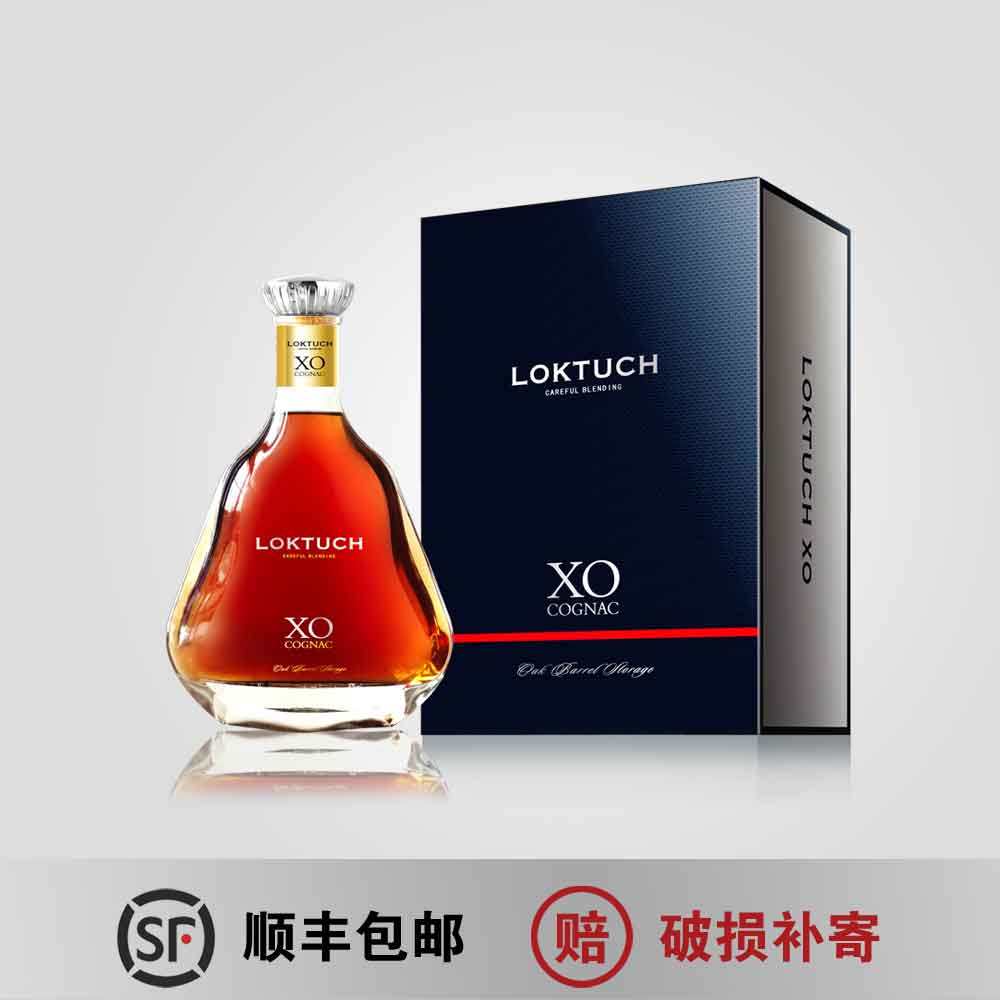 loktuch乐图xo白兰地brandy法国原酒洋酒礼盒700ml白兰地