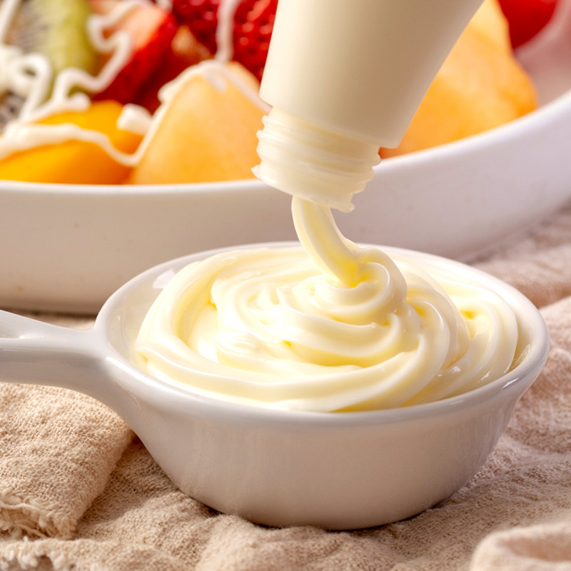 丘比沙拉酱香甜味千岛酱150g*3双盖软瓶装水果蔬菜沙拉色拉挤压瓶