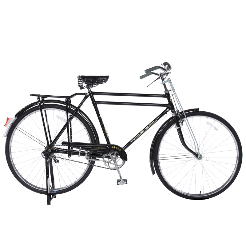 老式自行车凤凰自行车载重大梁男女二八老款老人复古轻便车