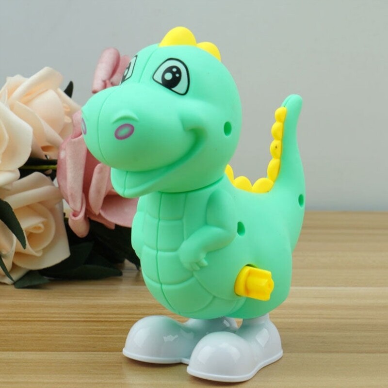 恐龙发条动物婴儿玩具会走路的儿童小孩幼儿发条玩具