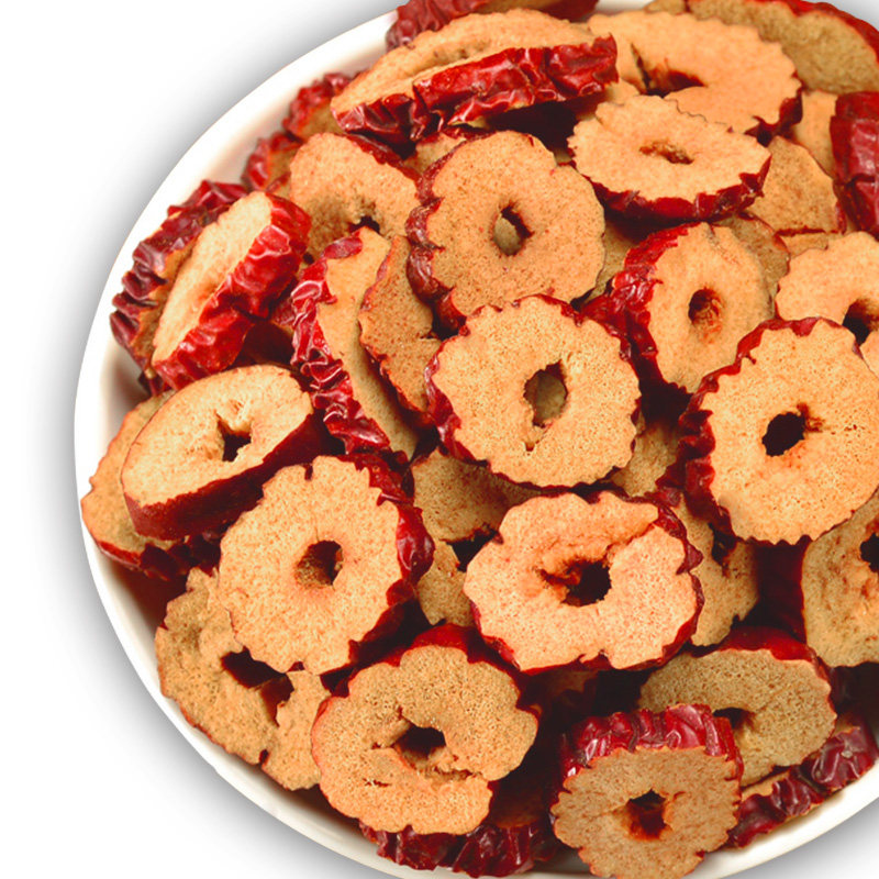 红枣片枣干干吃新疆若羌无核香酥袋装脆大烤泡水喝小切片零食红枣