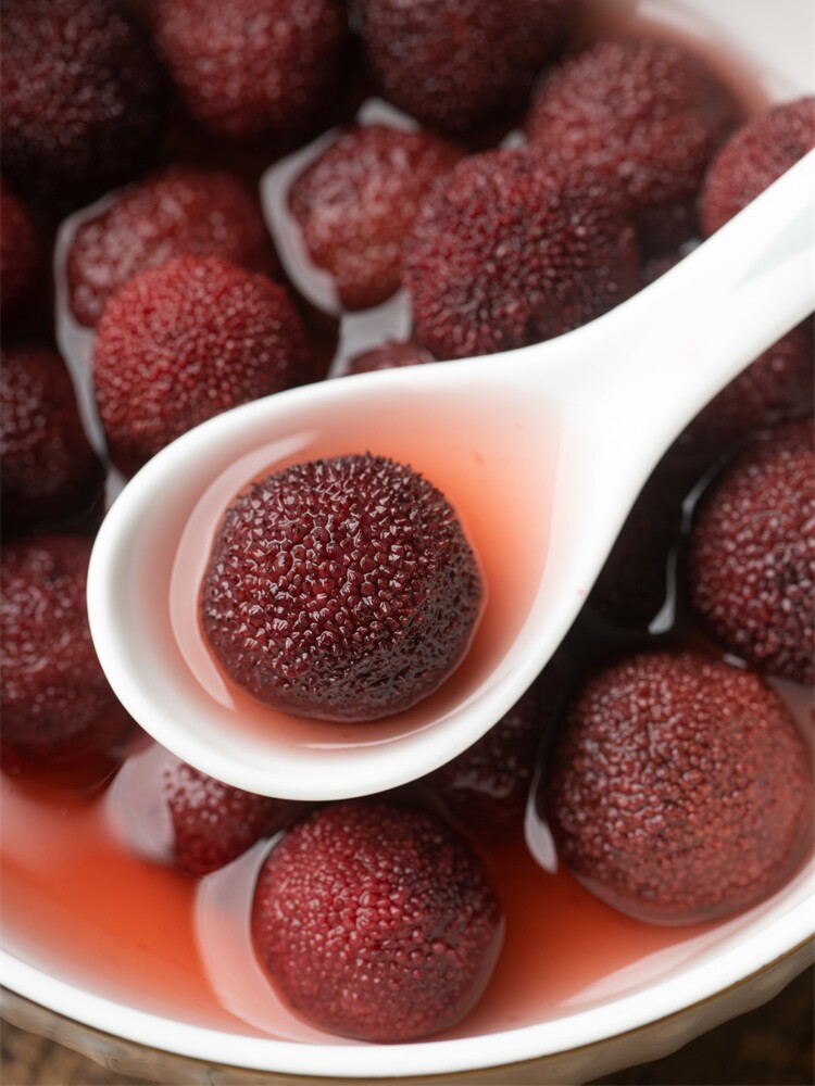 罐头玻璃瓶糖水杨梅玻璃瓶装水果罐头食品整箱送礼水果罐头