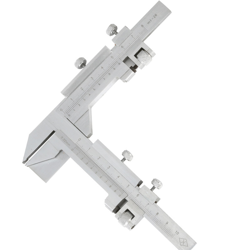 上量齿厚游标卡尺m1-26量模数卡尺齿轮厚度游标卡尺工业级量具_双氙