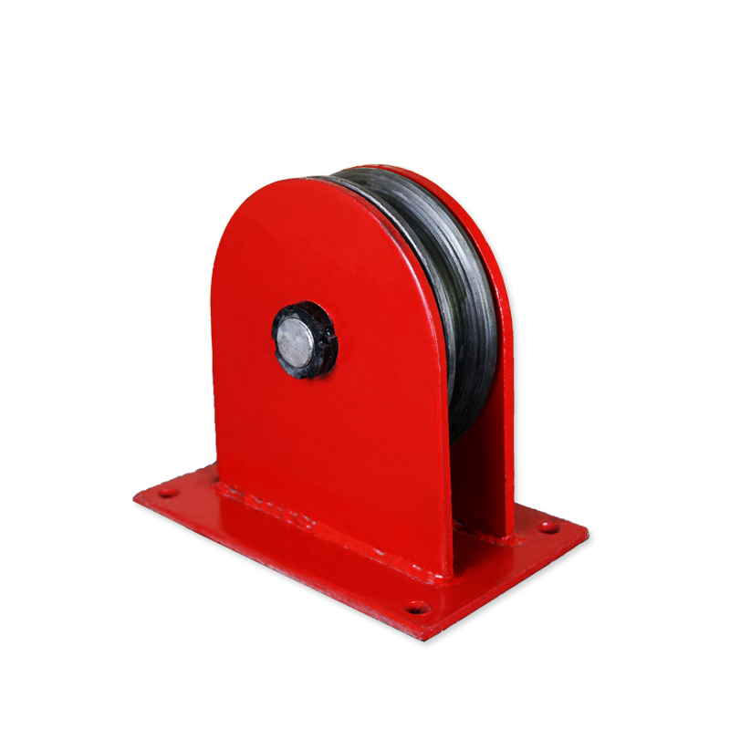 滑轮龙霸固定式轴承轮组起重天轮地轮固定滑轮钢丝绳起重滑车