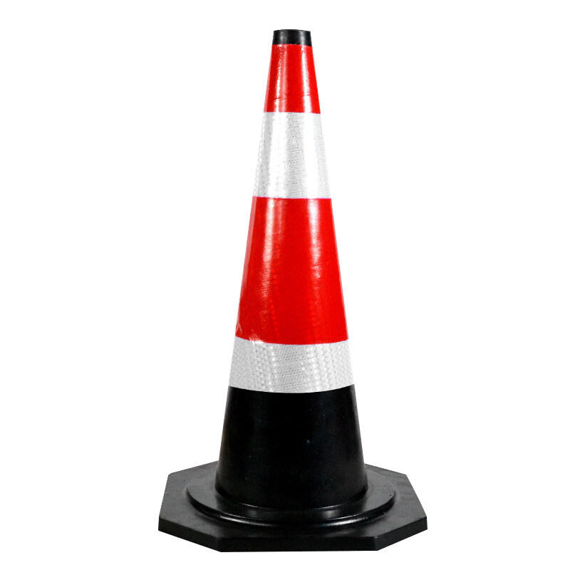橡胶路反光路障防撞雪糕禁止停车地锥安全锥形路锥
