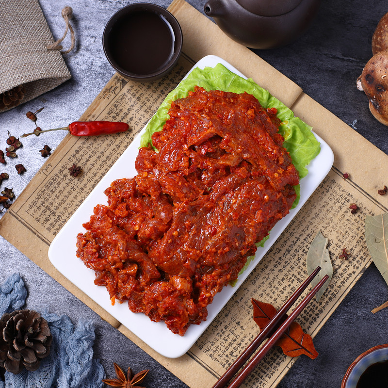 牛肉火锅麻辣150g调理腌制半成品香辣肉片重庆牛肉卷