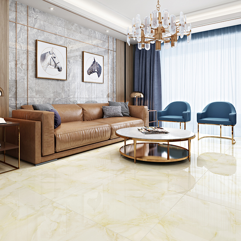 大理石地砖800x800宏宇全抛釉地板砖客厅瓷砖佛山通体砖