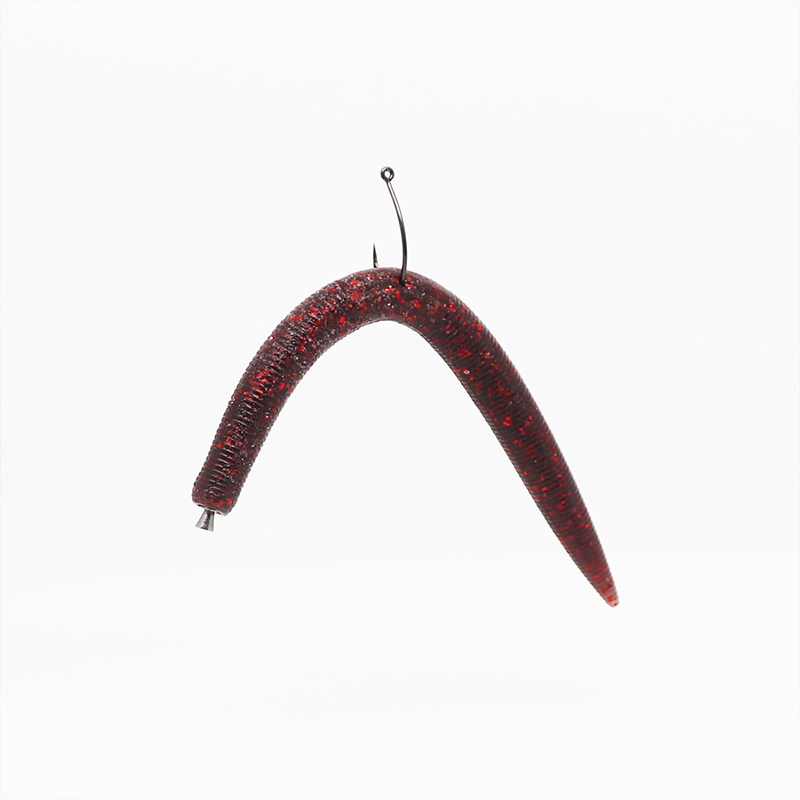 东鼎wacky钓组senko路亚面条条虫高比重缓沉水软路亚饵