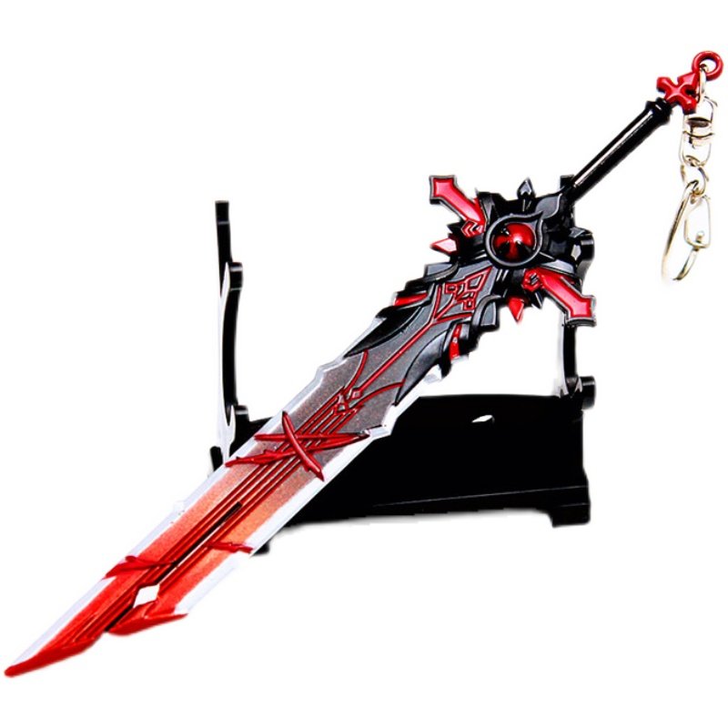 和平精英周边手办精致飞马scar武器模型金属玩具模型枪钥匙扣挂件