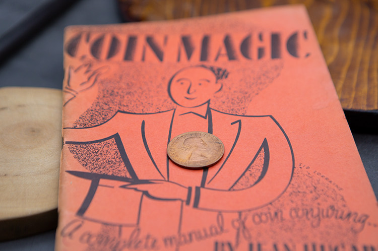 魔术肯尼迪美元抖音同款道具手指硬币美分penny魔术道具