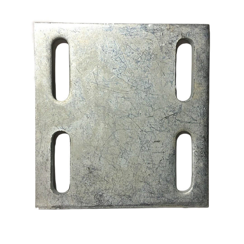 镀锌铁板预埋件幕墙配件钢管底座焊接工程钢板结构连接件6 包邮