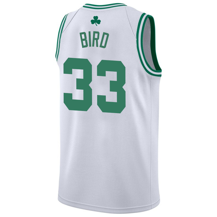 凯尔特人队大鸟拉里伯德33号比赛透气球衣欧美篮球服