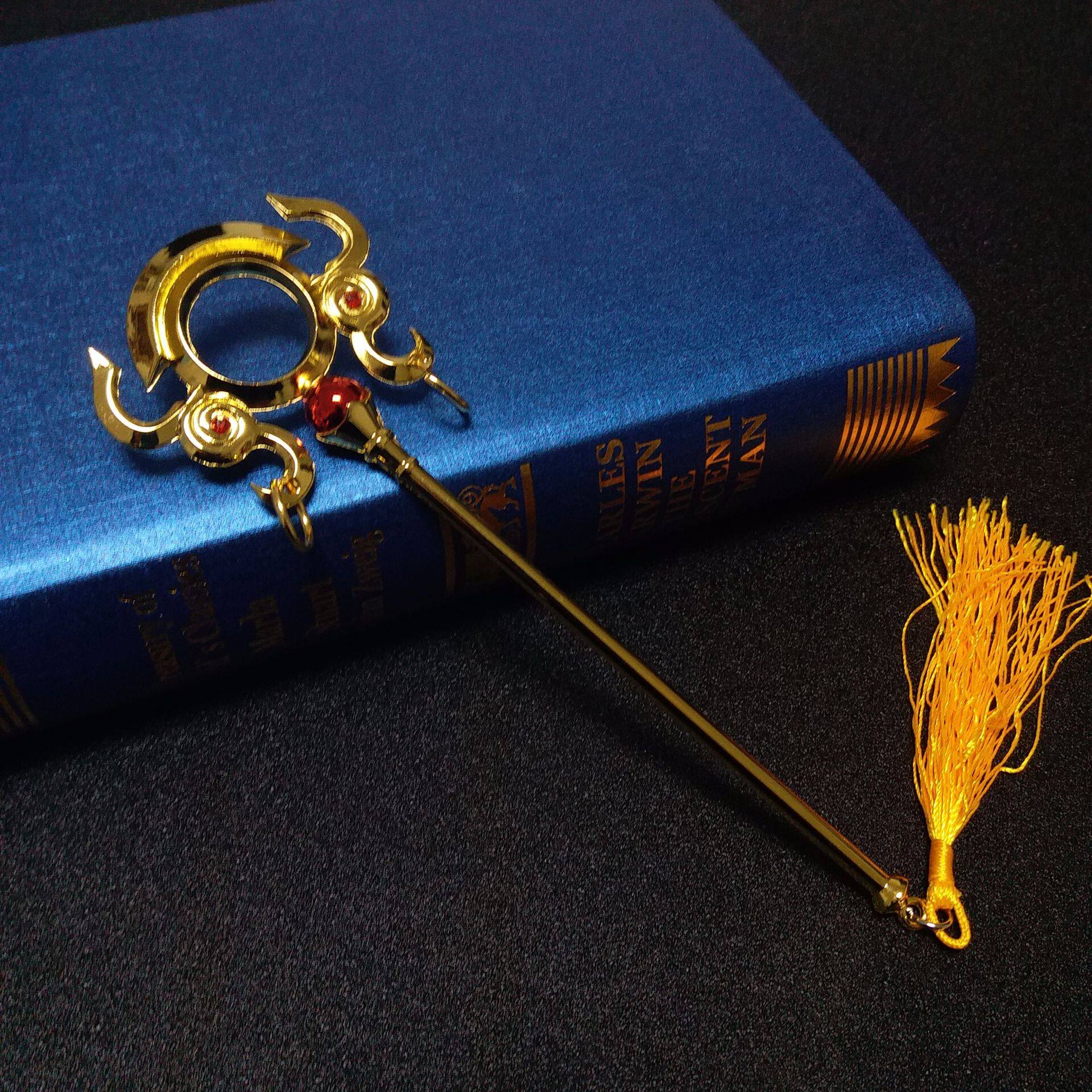 王着农药周边武器姜子牙魔古太导合金玩具模型