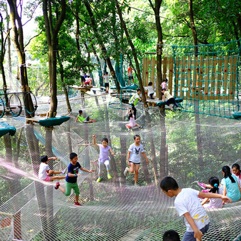 儿童蛛网天鹿湖森林公园广州飞越丛林探险乐园国内票务