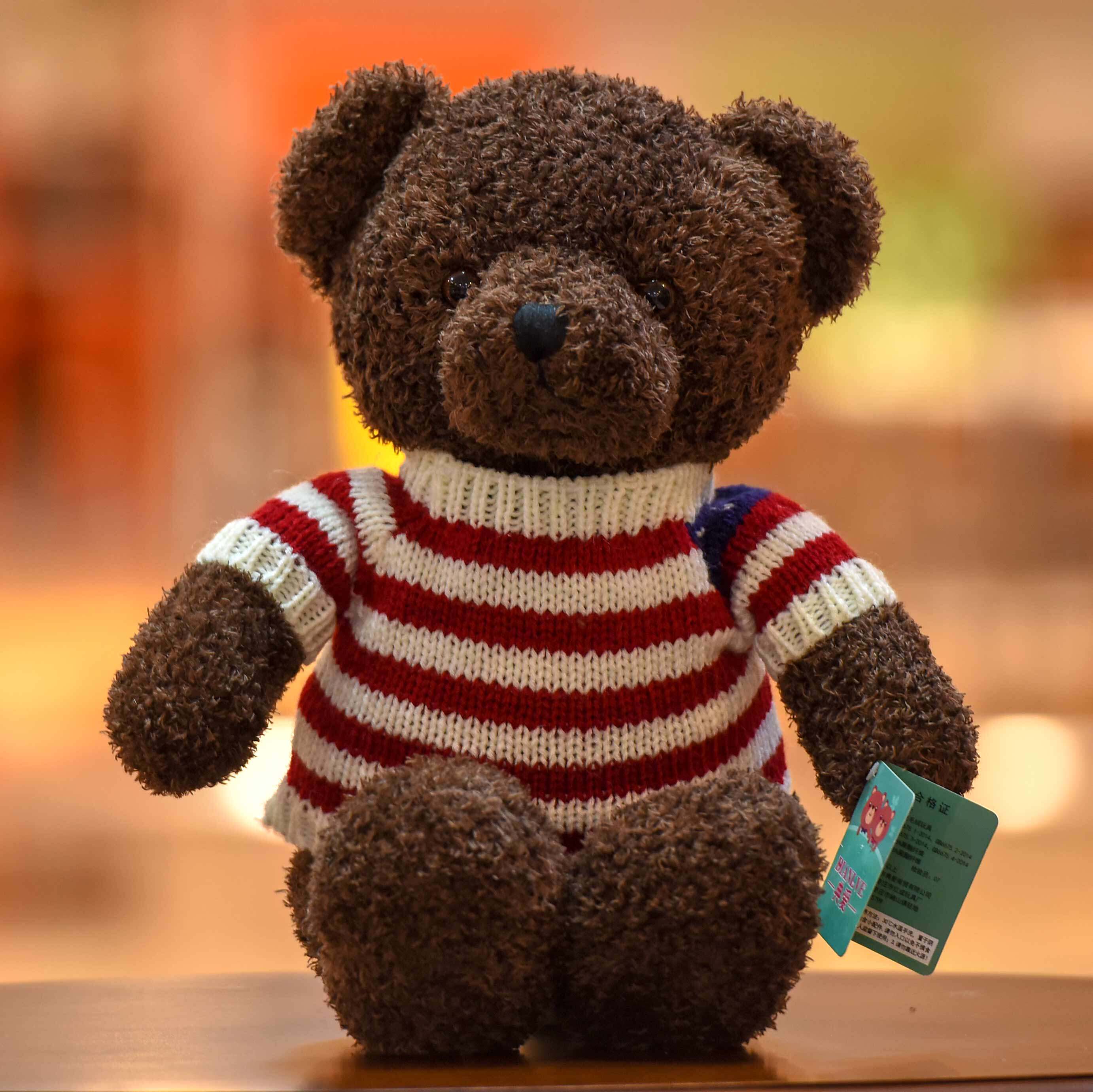 泰迪熊毛绒玩具抱抱熊公仔布娃娃女孩睡觉抱枕可爱大熊送女友玩偶