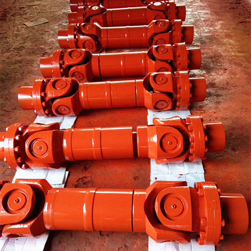 伸缩swc焊接万向联轴器汽车传动轴整体十字字节联轴器