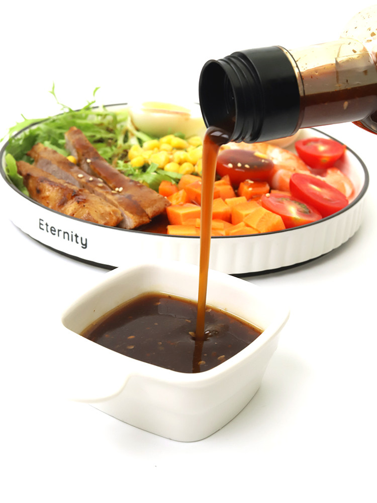 油醋汁0脂肪低脂零脂肪酱料脱脂健身日式和风旗舰店水煮菜沙拉酱