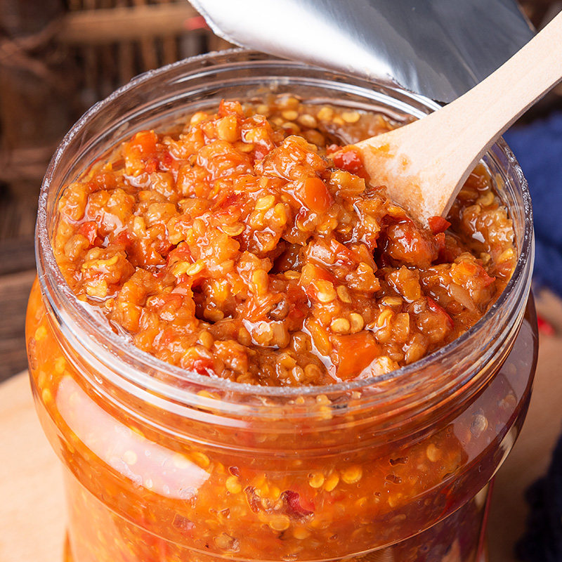 羊角园七婶小米辣王辣椒酱750g江西寻乌特产辣椒酱