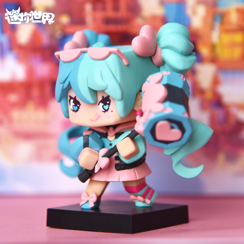 迷你世界手办小艾公仔摆件纯真少女国产游戏手办