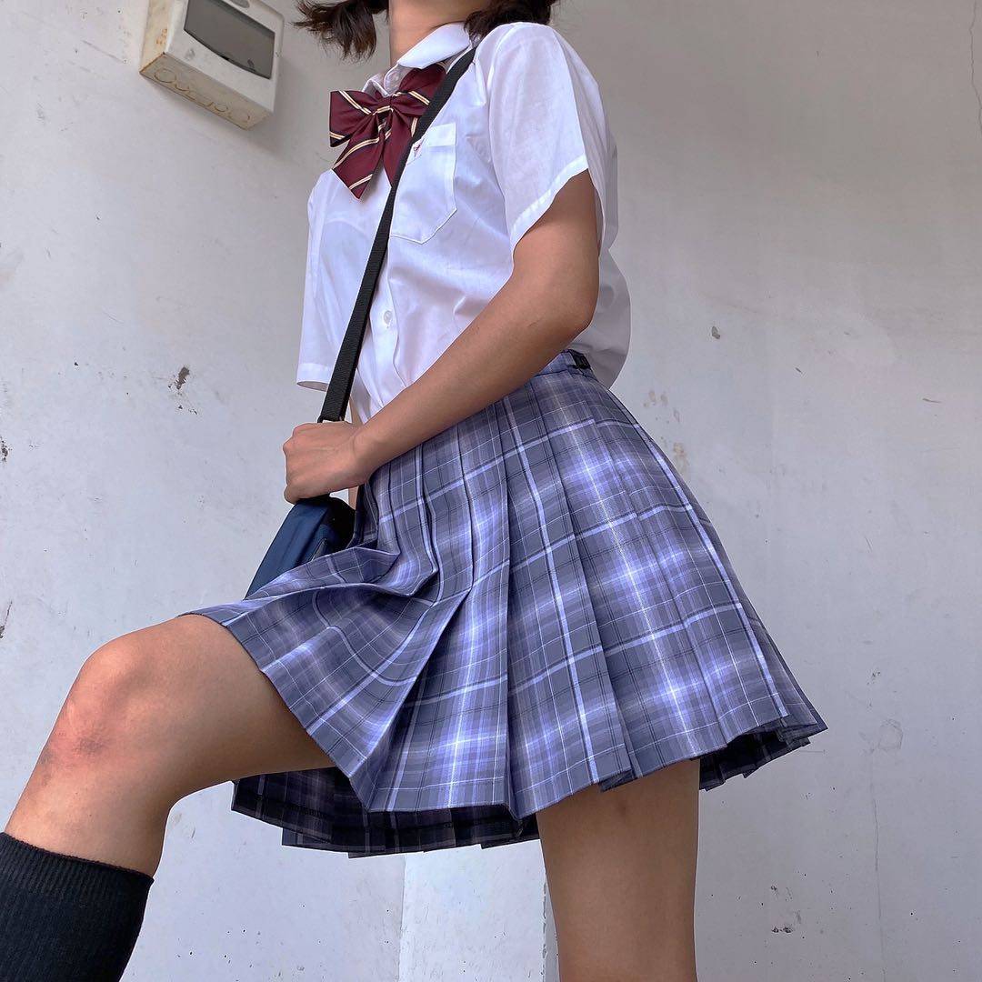 预约| 乘星轨 | 原创jk制服裙紫格紫色格裙 先行团 限量100条