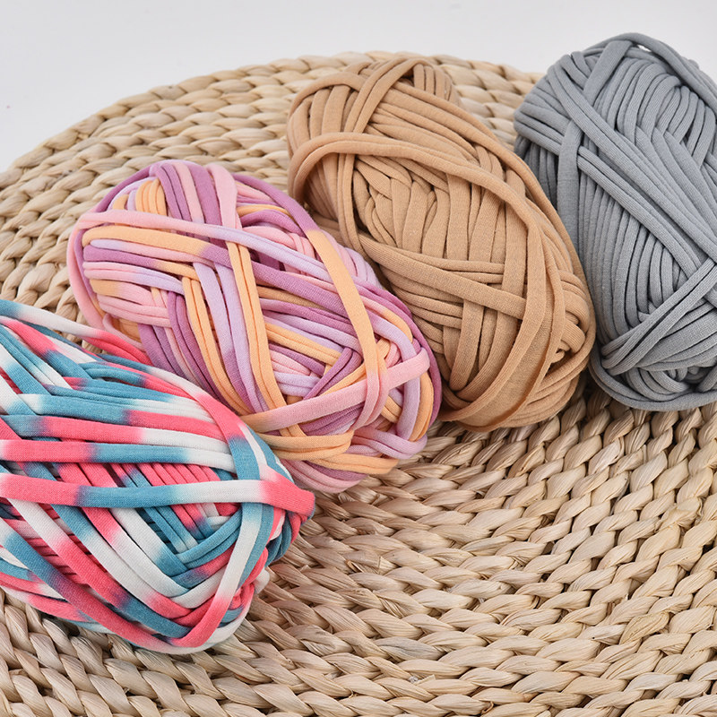 布条编织材料手工毛线包毛线线团diy坐垫手编线