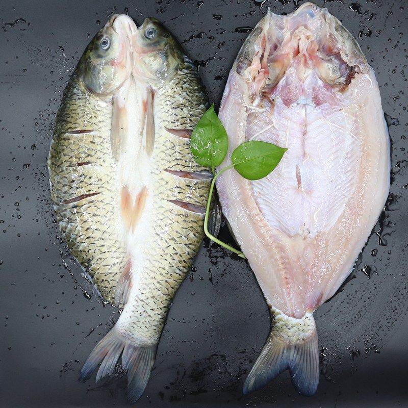 新鲜混子开背店用烤鱼子鱼水产腌制冷冻包装淡水鱼类