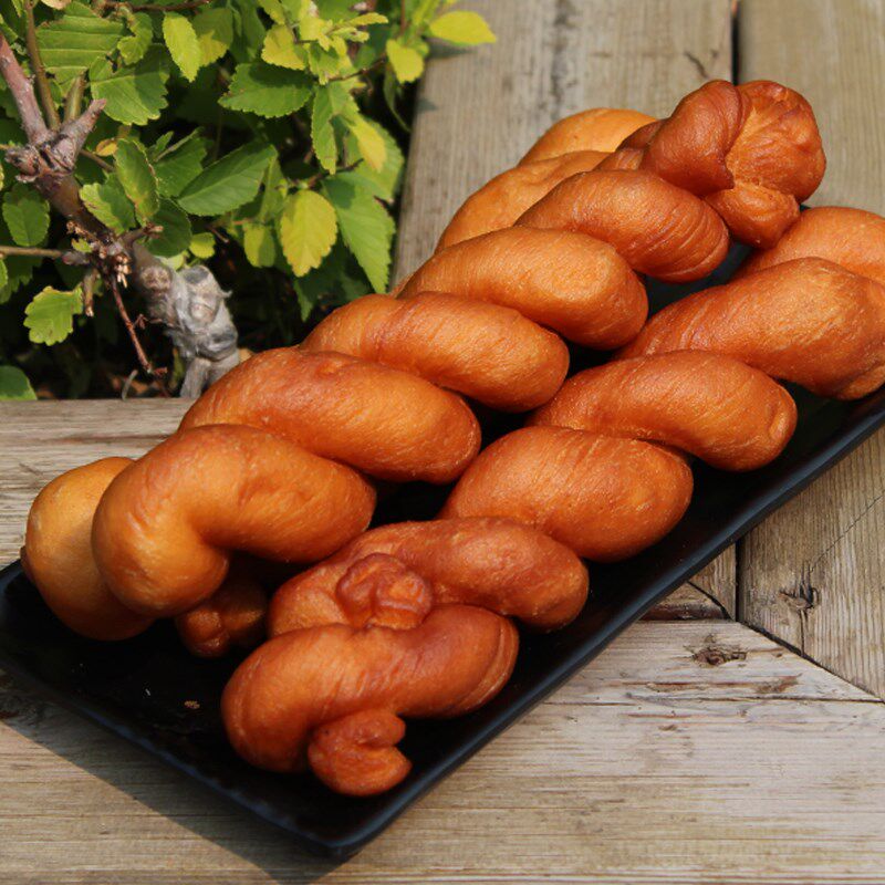 东北老式麻花软蜂蜜大软木糖醇麻花低糖手工传统早餐零食7个包邮