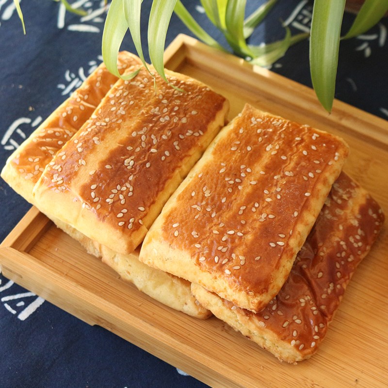 东北老式大饼干老式鸡蛋发面饼干糕点怀旧零食小吃500gx3袋包邮
