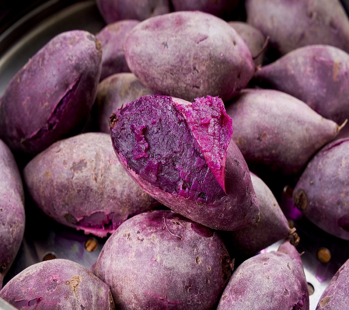 山东正宗紫薯新鲜地瓜紫心番薯5斤小个个头番薯